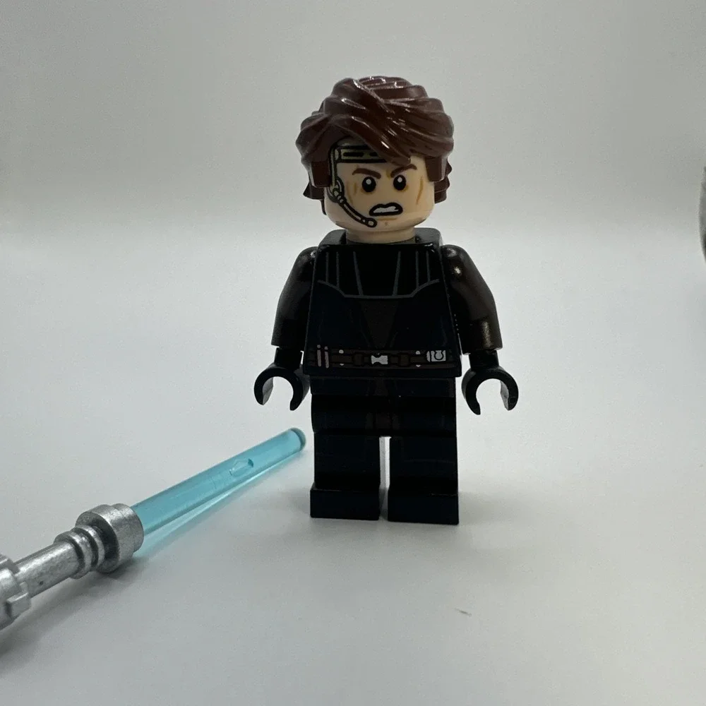 LEGO Star Wars Minifigure - Anakin Skywalker, Black Legs Headset sw0939 75214